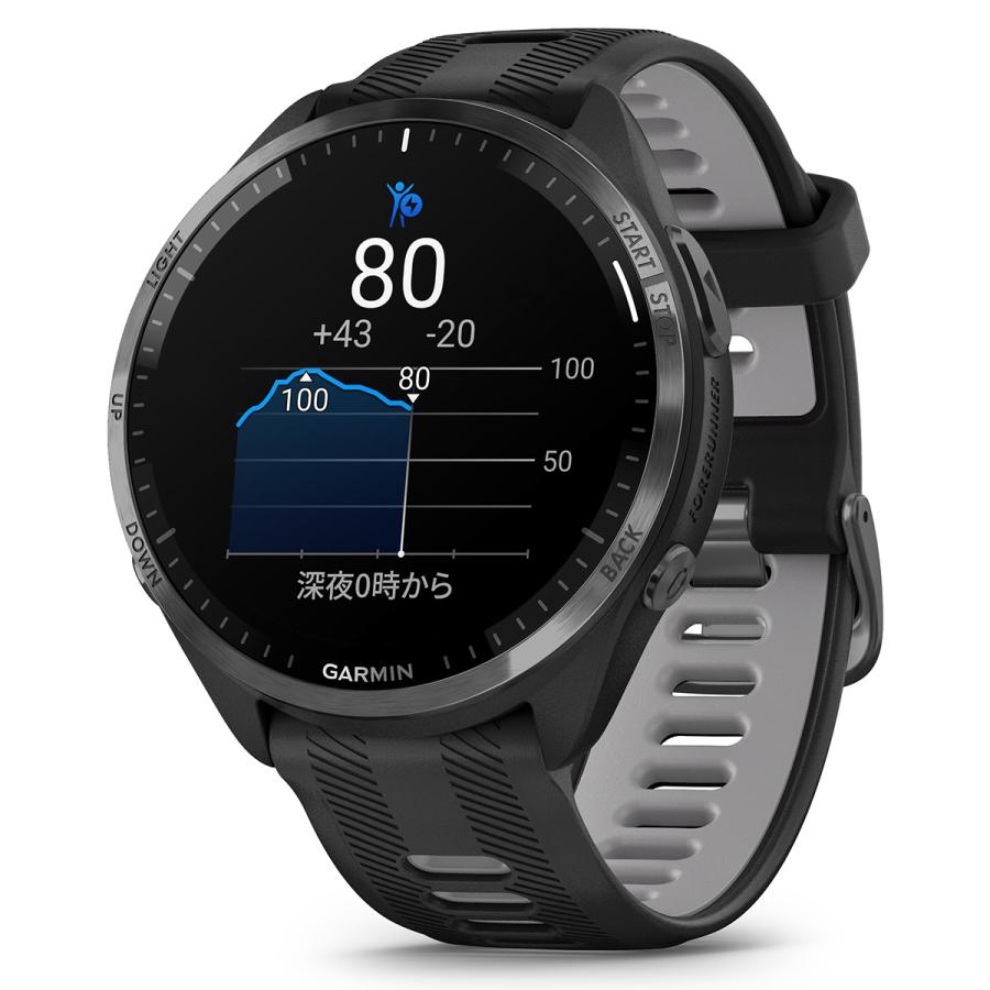 【オリジナル保護フィルム付き】ガーミン GARMIN Forerunner 965 フォアランナー 010-02809-60 GPS ランニング スマートウォッチ 腕時計｜neel4｜09