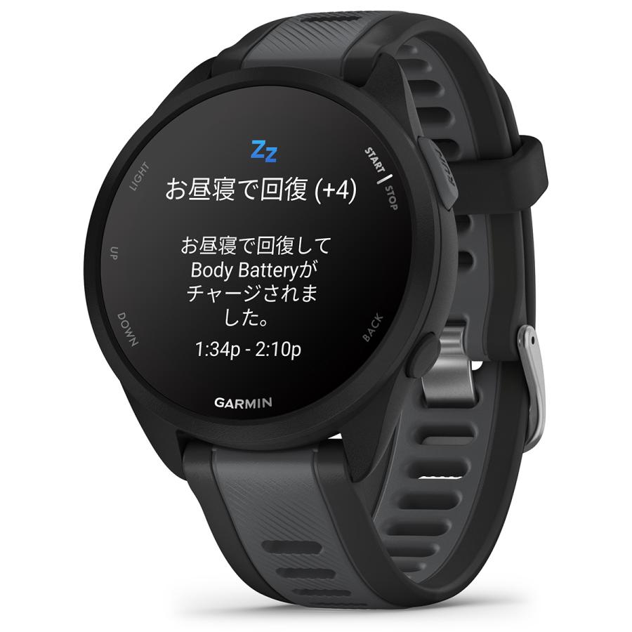 【オリジナル保護フィルム付き】ガーミン GARMIN Forerunner 165 フォアランナー 165 GPS スマートウォッチ 010-02863-80 腕時計｜neel4｜08