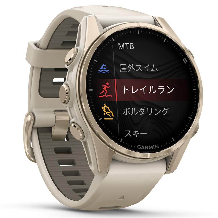 （無金利ローン）ガーミン GARMIN fenix 8 AMOLED 43mm フェニックス8 アモレッド GPS スマートウォッチ 腕時計 010-02903-16の画像