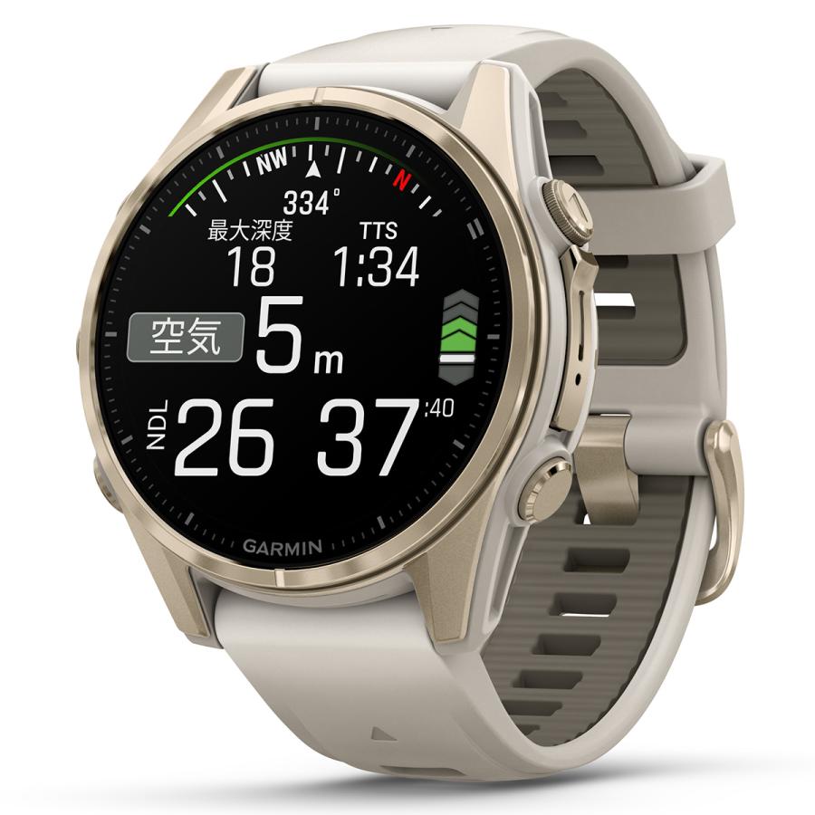 （無金利ローン）ガーミン GARMIN fenix 8 AMOLED 43mm フェニックス8 アモレッド GPS スマートウォッチ 腕時計 010-02903-16の画像