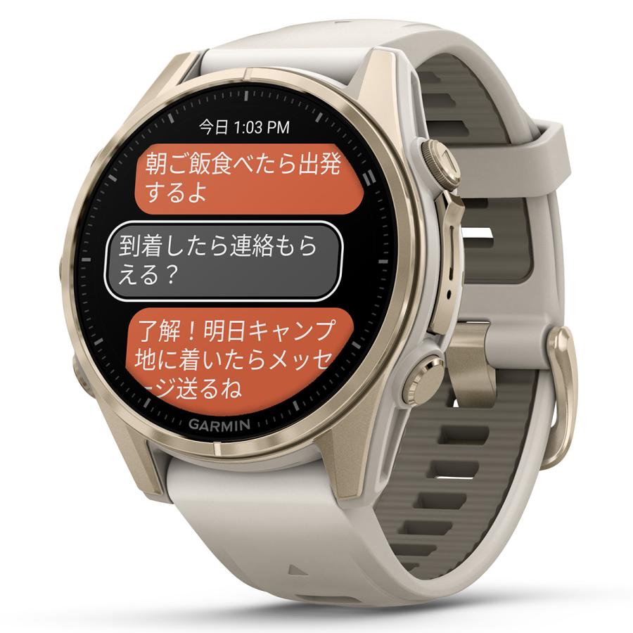 （無金利ローン）ガーミン GARMIN fenix 8 AMOLED 43mm フェニックス8 アモレッド GPS スマートウォッチ 腕時計 010-02903-16の画像