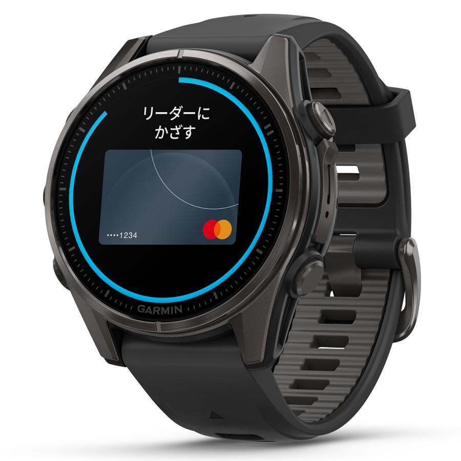 （無金利ローン）ガーミン GARMIN fenix 8 AMOLED 43mm フェニックス8 アモレッド GPS スマートウォッチ 腕時計 010-02903-27の画像