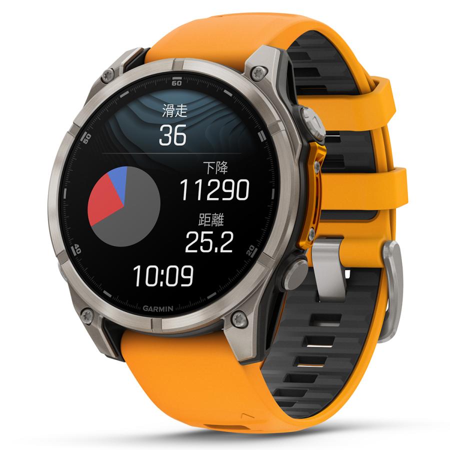 （無金利ローン）ガーミン GARMIN fenix 8 AMOLED 47mm フェニックス8 アモレッド GPS スマートウォッチ 腕時計 010-02904-17の画像