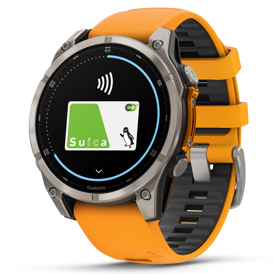 （無金利ローン）ガーミン GARMIN fenix 8 AMOLED 47mm フェニックス8 アモレッド GPS スマートウォッチ 腕時計 010-02904-17の画像