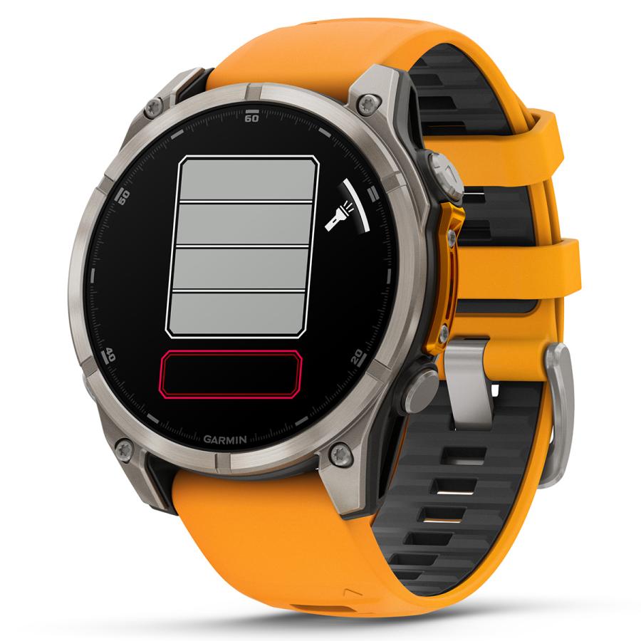 （無金利ローン）ガーミン GARMIN fenix 8 AMOLED 47mm フェニックス8 アモレッド GPS スマートウォッチ 腕時計 010-02904-17の画像