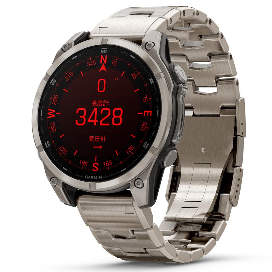 （無金利ローン）ガーミン GARMIN fenix 8 AMOLED 47mm フェニックス8 アモレッド GPS スマートウォッチ 腕時計 010-02904-47の画像