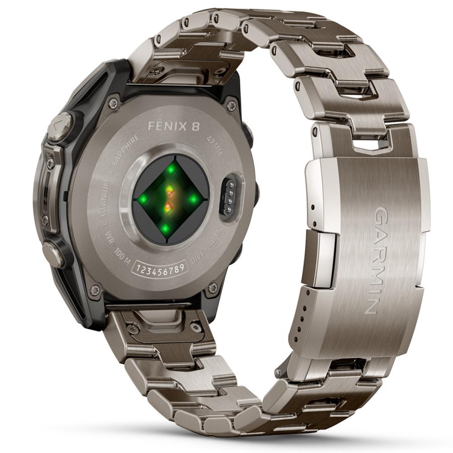（無金利ローン）ガーミン GARMIN fenix 8 AMOLED 47mm フェニックス8 アモレッド GPS スマートウォッチ 腕時計 010-02904-47の画像