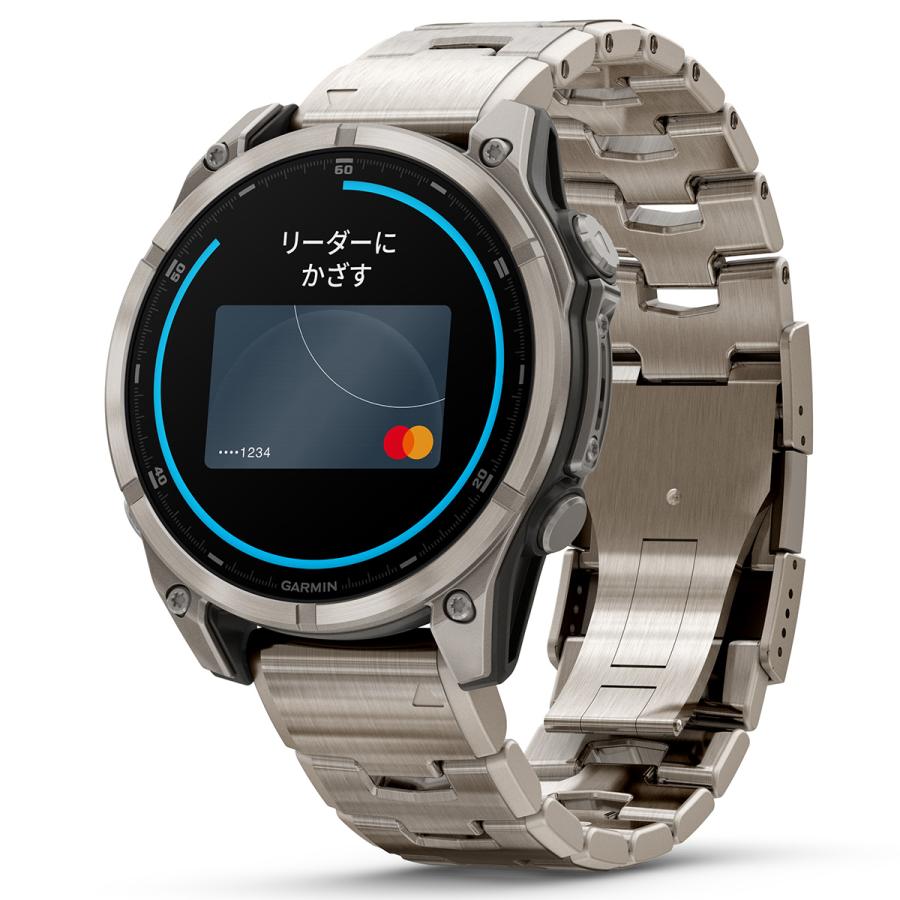 （無金利ローン）ガーミン GARMIN fenix 8 AMOLED 47mm フェニックス8 アモレッド GPS スマートウォッチ 腕時計 010-02904-47の画像