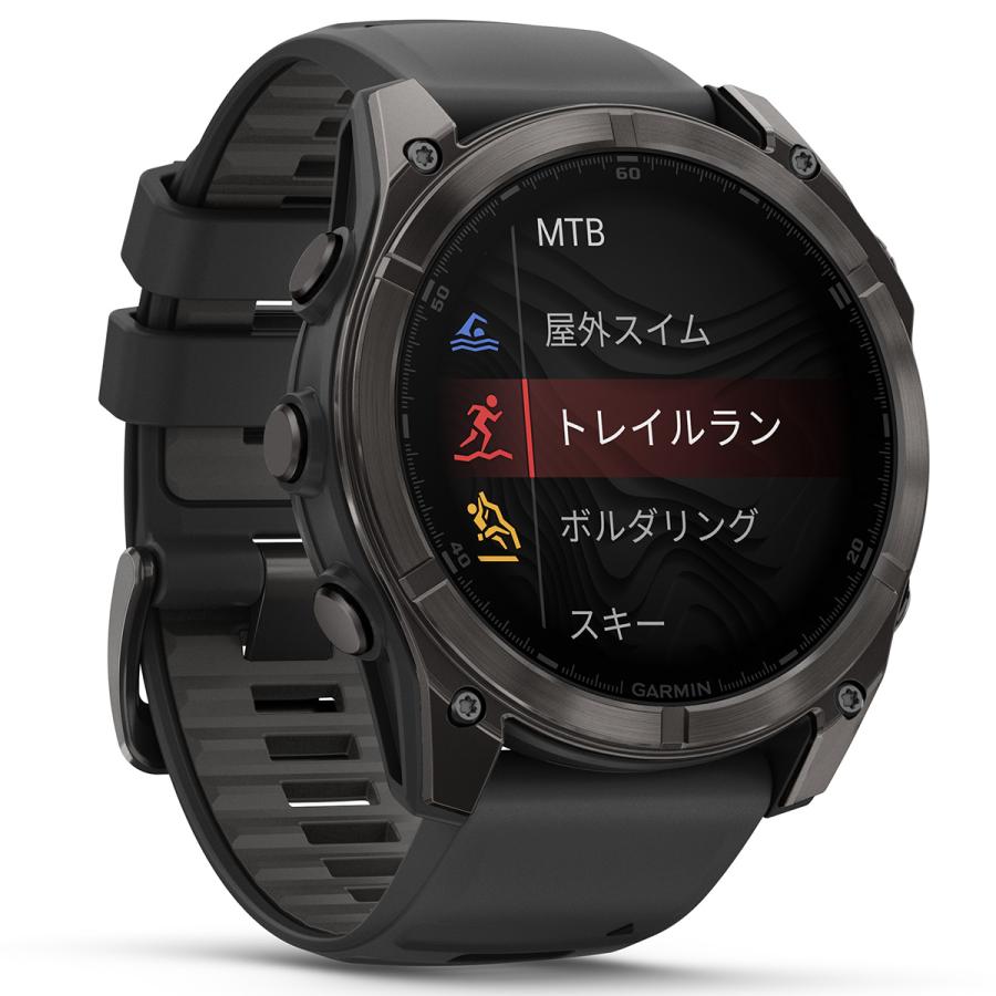 （無金利ローン）ガーミン GARMIN fenix 8 AMOLED 51mm フェニックス8 アモレッド GPS スマートウォッチ 腕時計 010-02905-62の画像
