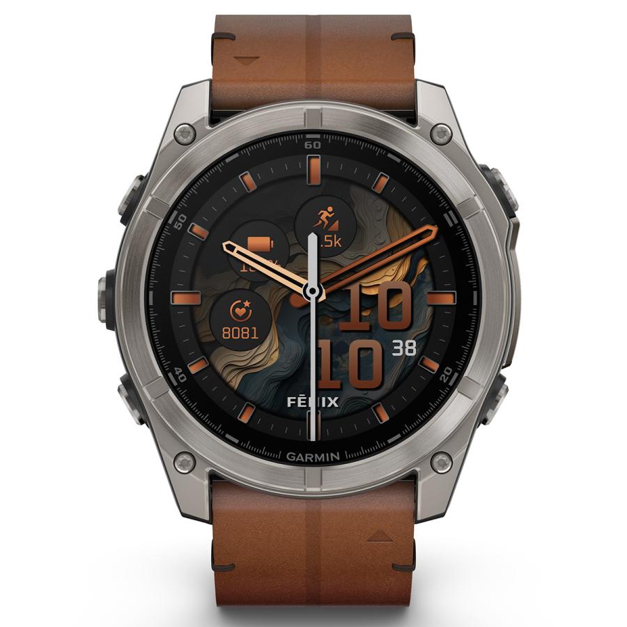 （無金利ローン）ガーミン GARMIN fenix 8 AMOLED 51mm フェニックス8 アモレッド GPS スマートウォッチ 腕時計 010-02905-81の画像