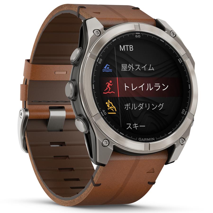 （無金利ローン）ガーミン GARMIN fenix 8 AMOLED 51mm フェニックス8 アモレッド GPS スマートウォッチ 腕時計 010-02905-81の画像