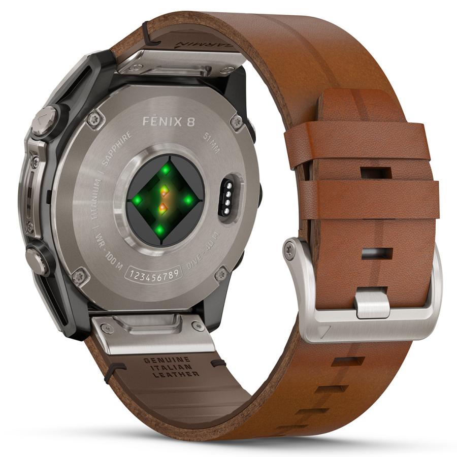 （無金利ローン）ガーミン GARMIN fenix 8 AMOLED 51mm フェニックス8 アモレッド GPS スマートウォッチ 腕時計 010-02905-81の画像