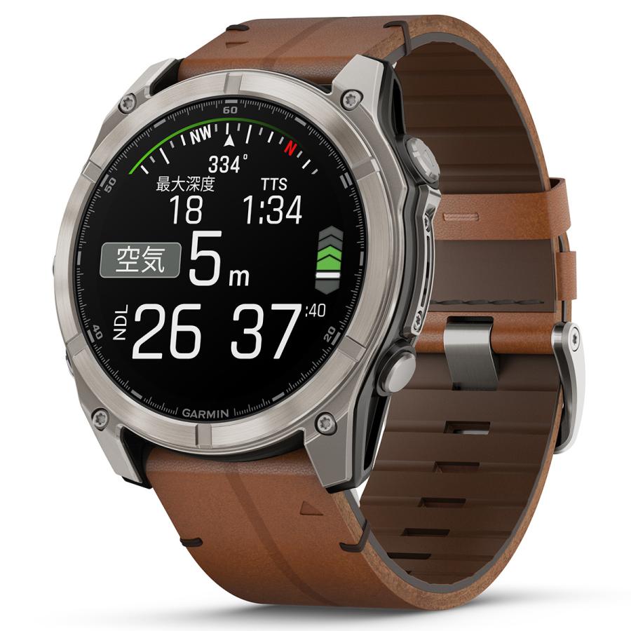 （無金利ローン）ガーミン GARMIN fenix 8 AMOLED 51mm フェニックス8 アモレッド GPS スマートウォッチ 腕時計 010-02905-81の画像