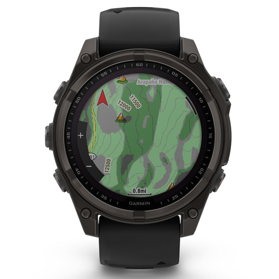 （無金利ローン）ガーミン GARMIN fenix 8 フェニックス8 サファイア デュアルパワー スマートウォッチ 腕時計 010-02906-50の画像