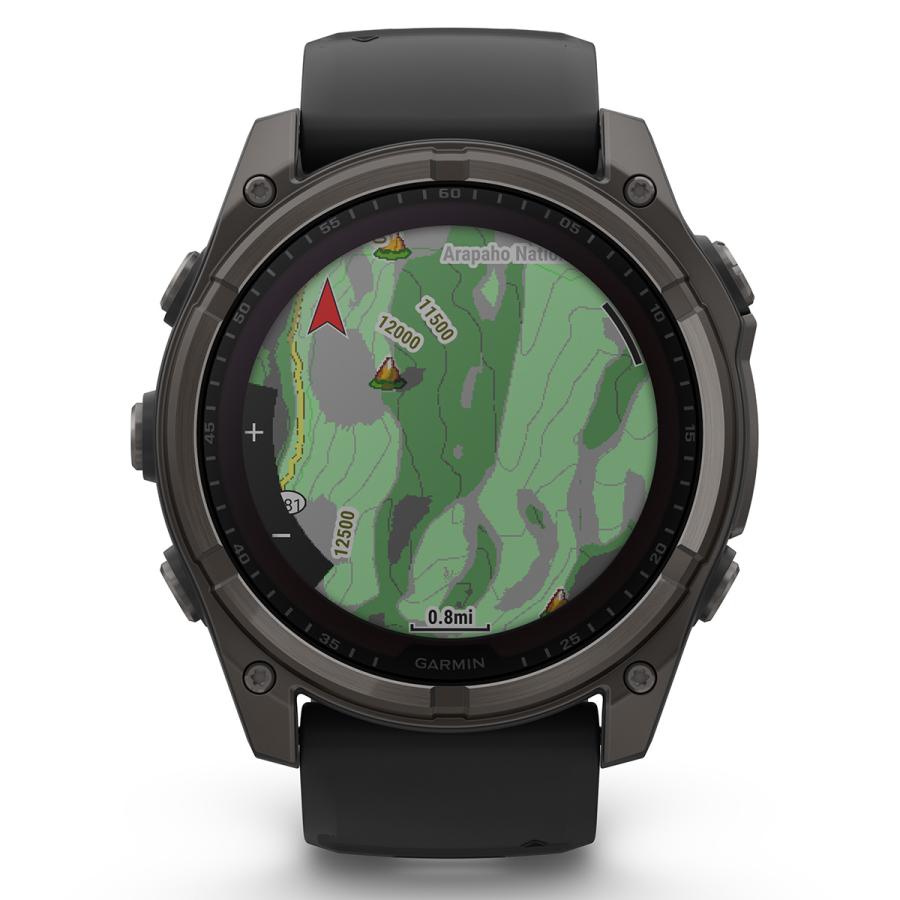 （無金利ローン）ガーミン GARMIN fenix 8 フェニックス8 サファイア デュアルパワー スマートウォッチ 腕時計 010-02907-50の画像