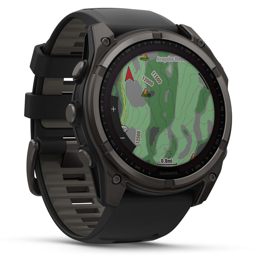 （無金利ローン）ガーミン GARMIN fenix 8 フェニックス8 サファイア デュアルパワー スマートウォッチ 腕時計 010-02907-50の画像