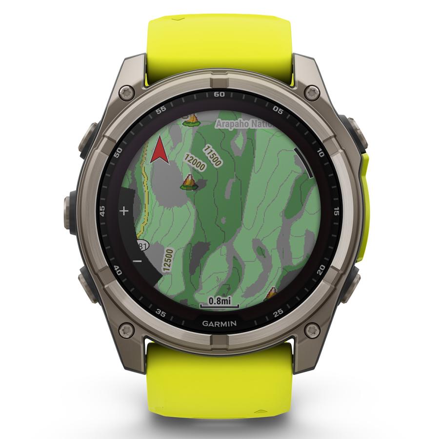 （無金利ローン）ガーミン GARMIN fenix 8 フェニックス8 サファイア デュアルパワー スマートウォッチ 腕時計 010-02907-51の画像