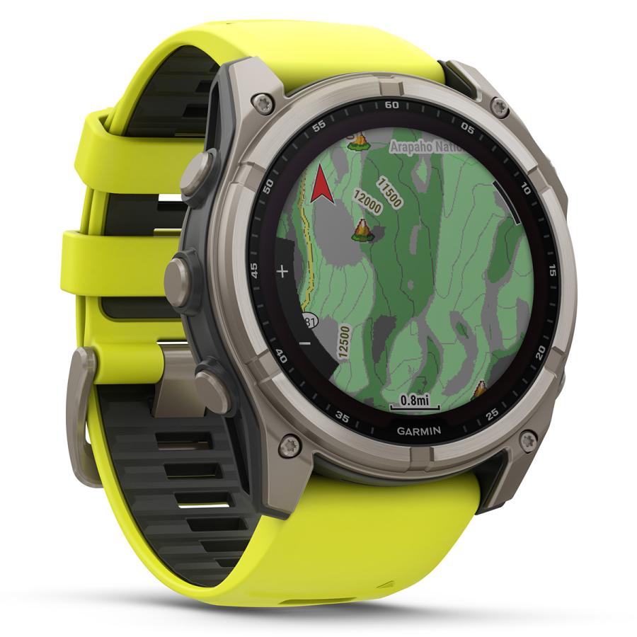 （無金利ローン）ガーミン GARMIN fenix 8 フェニックス8 サファイア デュアルパワー スマートウォッチ 腕時計 010-02907-51の画像