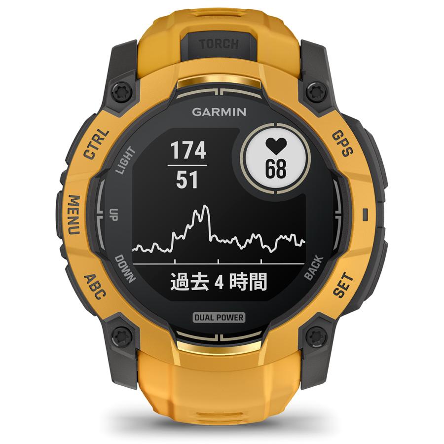 （無金利ローン）ガーミン GARMIN Instinct 3 Dual Power インスティンクト3 デュアルパワー 010-02935-32の画像