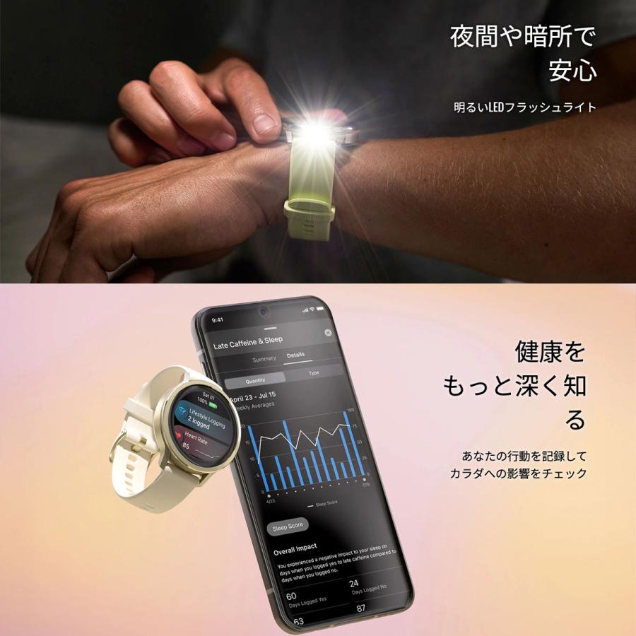 （無金利ローン）ガーミン GARMIN Venu 4 41mm ヴェニュー4 フィットネス 腕時計 レディース 010-03013-32の画像