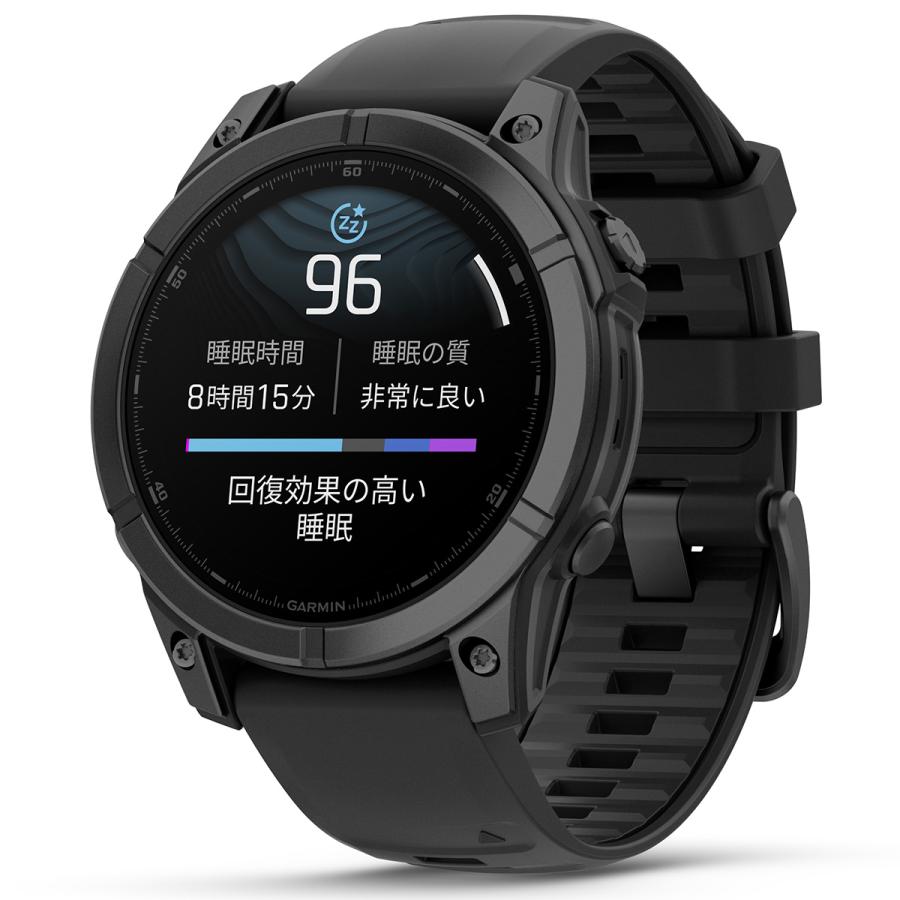 （無金利ローン）ガーミン GARMIN fenix E 47mm フェニックス イー GPS スマートウォッチ 腕時計 010-03025-12の画像