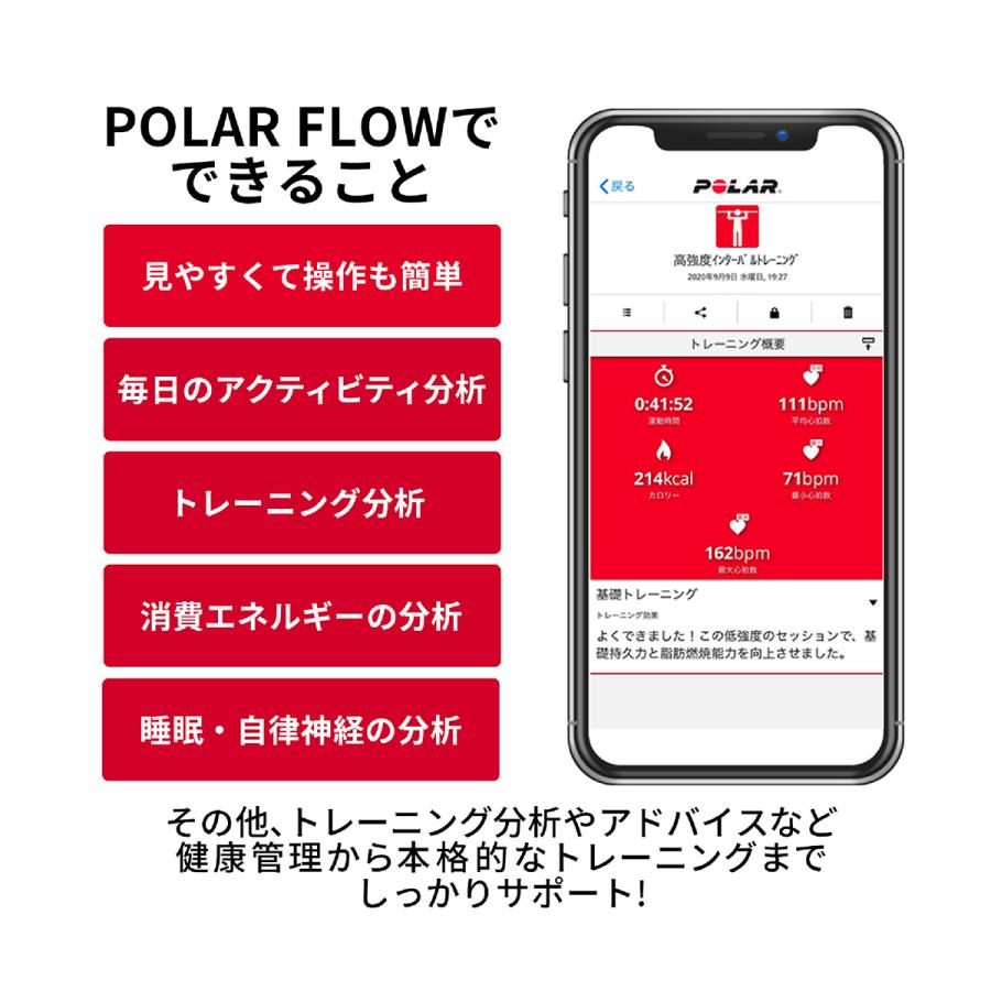 ポラール POLAR Ignite 3 スマートウォッチ GPS 心拍 ヘルスケア ランニング 腕時計 イグナイト 3 900106238｜neel4｜07