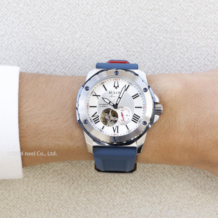 Marine Star （豪華おまけ有） ブローバ BULOVA 腕時計 メンズ 自動