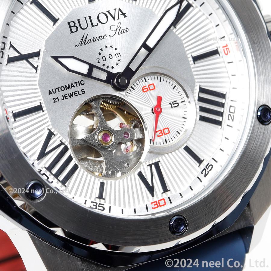 Marine Star （豪華おまけ有） ブローバ BULOVA 腕時計 メンズ 自動