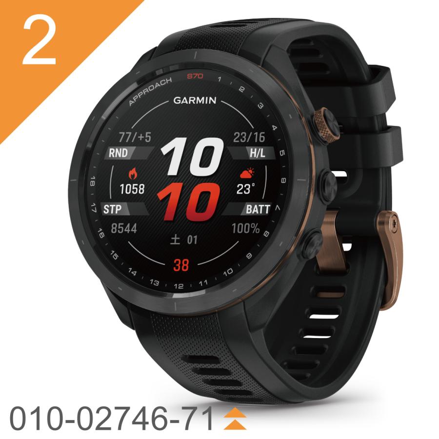 ガーミン GARMIN アプローチ Approach S70 47mm Black 010-02746-22 010-02746-71 日本正規品 | Approach | 03