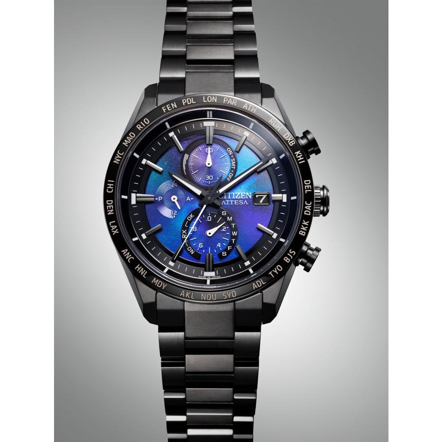 【超美品】 シチズン アテッサ HAKUTO-R コラボ 限定 第3弾 エコドライブ 電波 ダイレクトフライト ACT Line AT8285-68Z 【MY2733863372】(98010円)