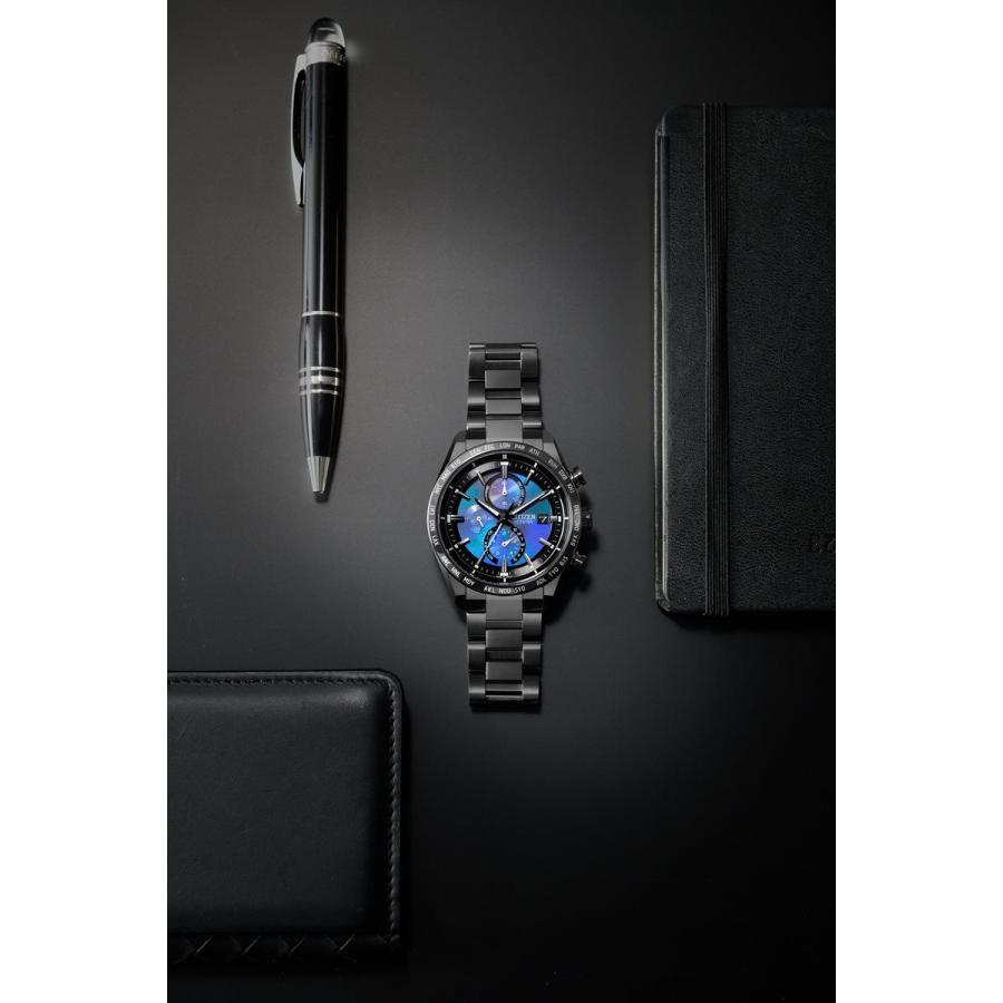 【超美品】 シチズン アテッサ HAKUTO-R コラボ 限定 第3弾 エコドライブ 電波 ダイレクトフライト ACT Line AT8285-68Z 【MY2733863372】(98010円)