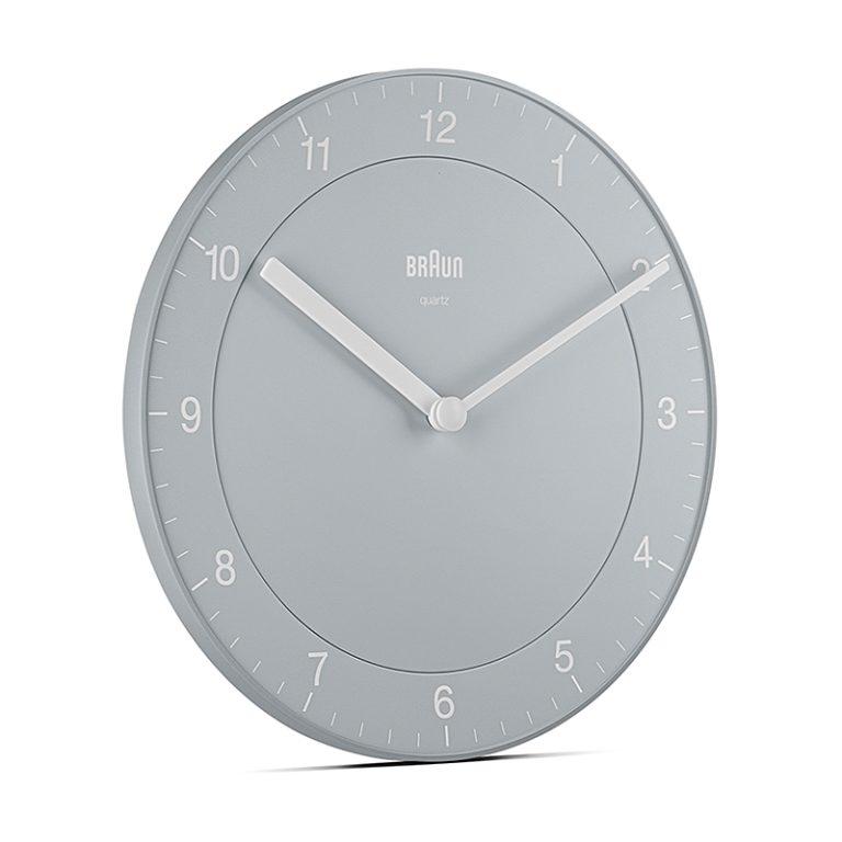 【6月から値上！】BRAUN ブラウン ウォールクロック BC06G アナログ 掛け時計 Classic Wall Clock 200mm グレー｜neel4｜02