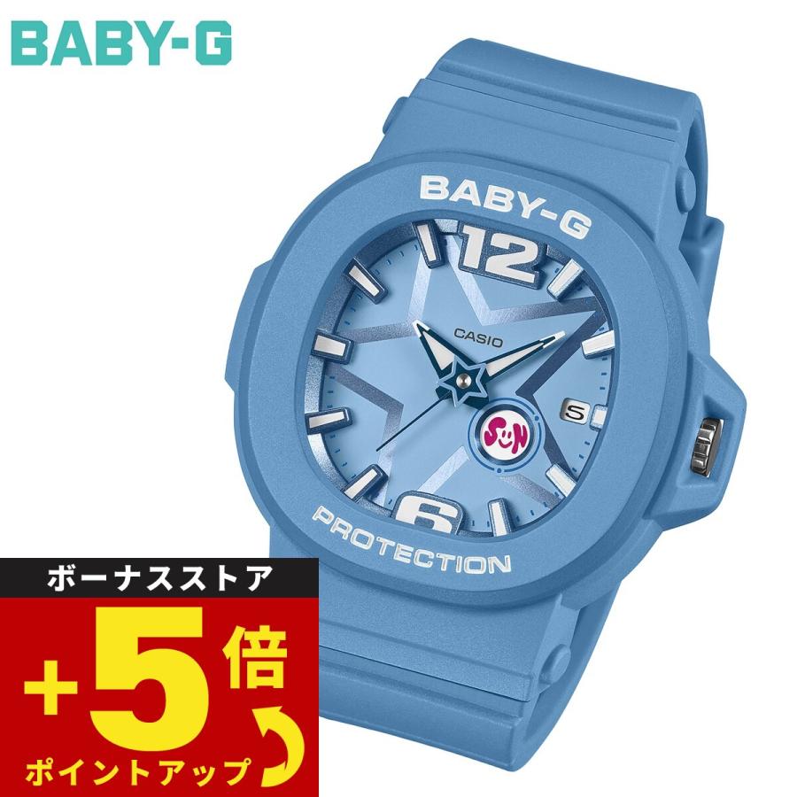 カシオ] 腕時計 ベビージー レディースブルー BABY-G ベビーG レディース 時計 カシオ babyg BGA-10D-2A2JF : neel