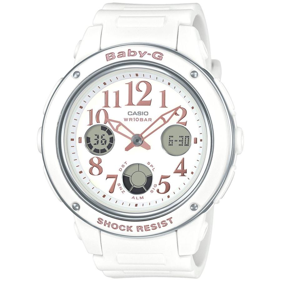 BABY-G カシオ ベビーG BABYG 腕時計 レディース ホワイト BGA-150EF 