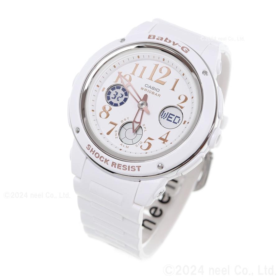 【新品/ホワイト】BABY-G　 BGA-150EF-7BJF BABY-G カシオ ベビーG BABYG 腕時計 レディース ホワイト BGA-150EF