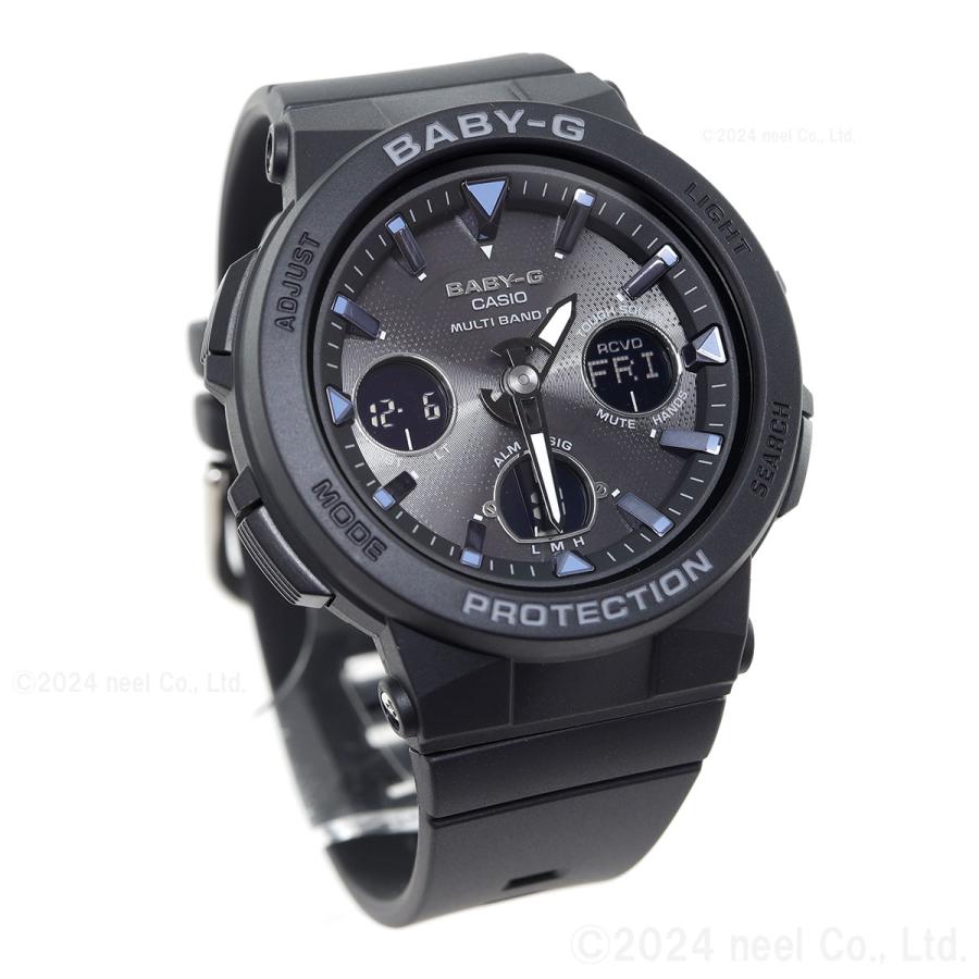 BABY-G ベビーG 時計 レディース 電波ソーラー ブラック カシオ babyg