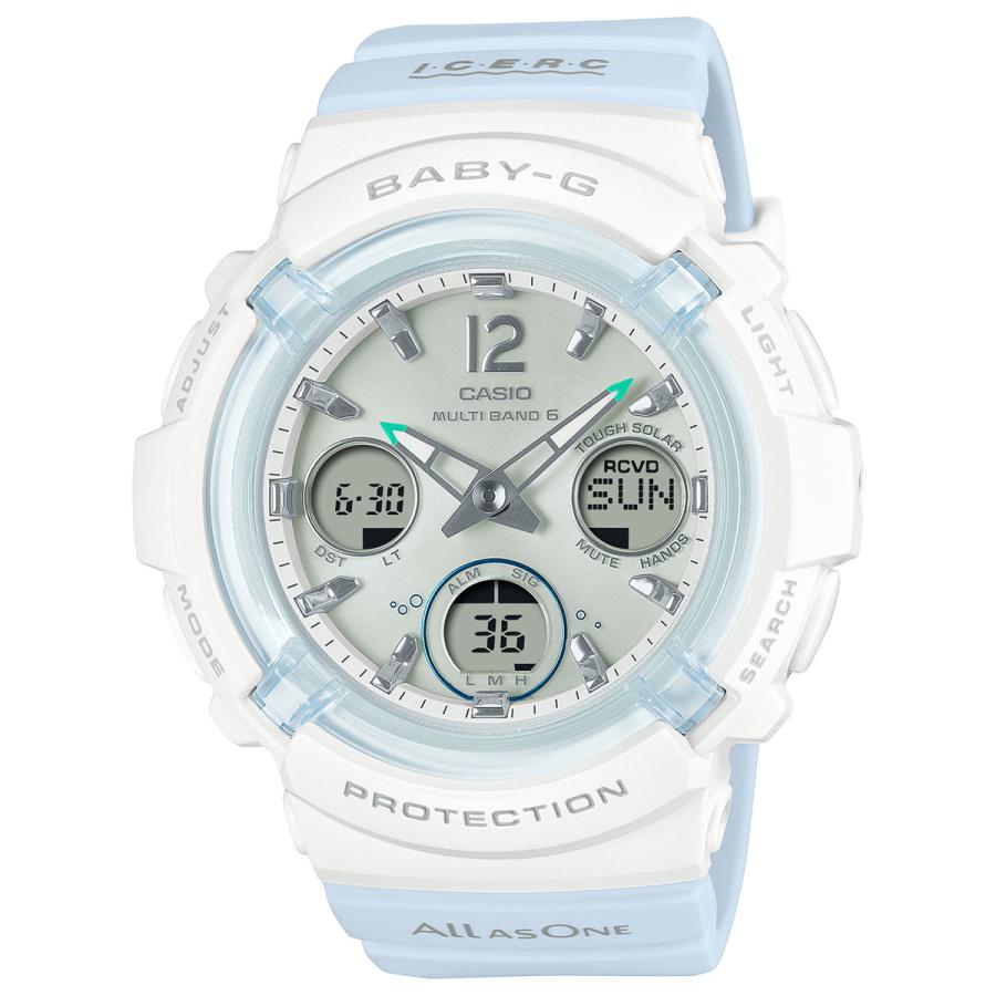 『超美品』 カシオ ベビーg BABY-G 電波ソーラー 腕時計 B380 BABY-G （豪華おまけ有） ベビーG 電波 ソーラー レディース