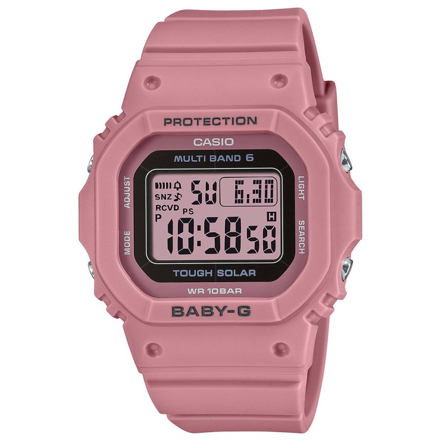 【美品】CASIO BABY-G カシオ ベビージー 電波ソーラー ピンク BABY-G ベビーG 電波 ソーラー レディース 時計 カシオ babyg BGD-5650