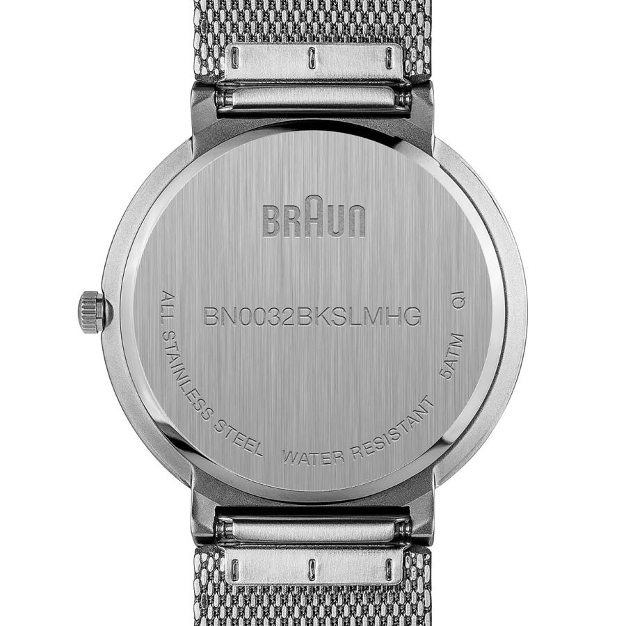 ジ*ン様 BRAUN WATCH （ブラウン腕時計 ブラック×シルバーメッシュベ BRAUN（ブラウン） | BRAUN WATCH BLACK×SILVER MESH BN0032BKSLMHG