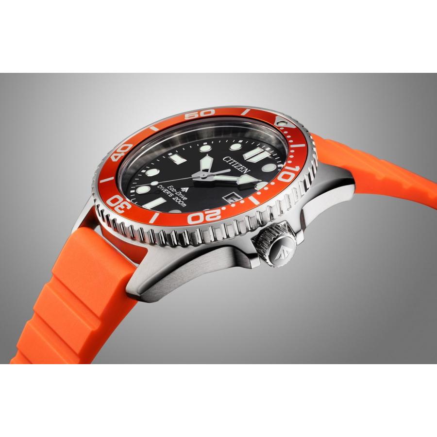 CITIZEN プロマスター　腕時計　オレンジ PROMASTER （豪華おまけ有） シチズン プロマスター マリン エコ