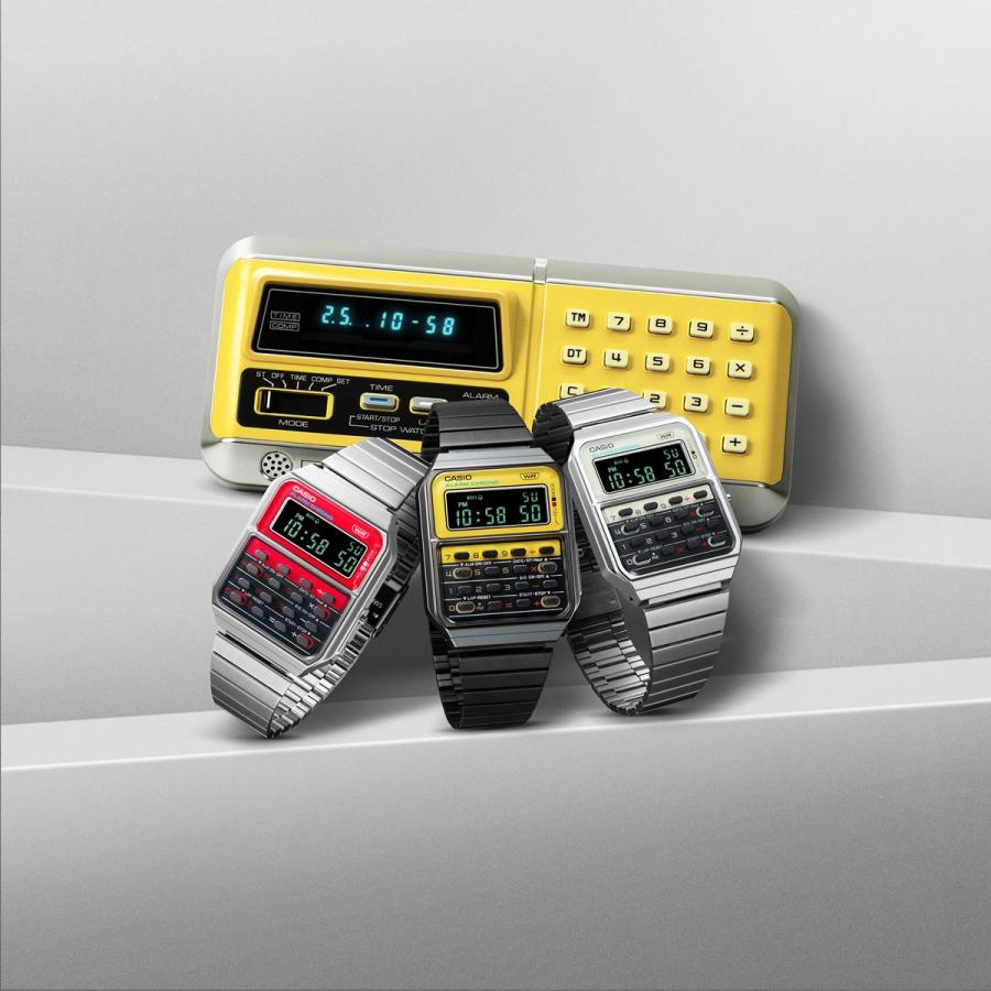 カシオ CASIO CLASSIC 限定 腕時計 CA-500WE-4BJF 複合電卓 CQ-1 でんクロ モチーフ｜neel4｜06