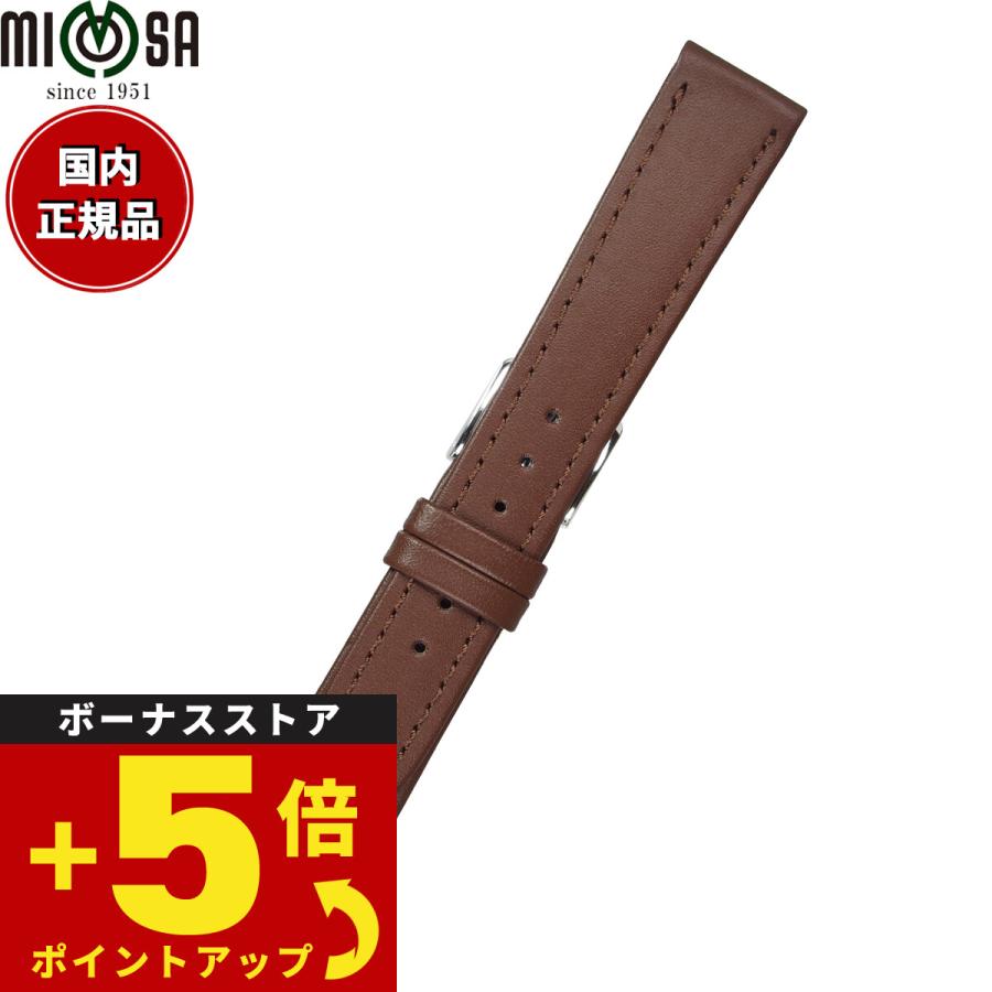 ミモザ（MIMOSA） 腕時計 替えバンド ベルト メンズ Eカーフ カーフ