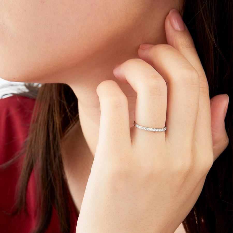 プラチナ ダイヤモンド リング 指輪 9号 0.15カラット 0.15ct D80 