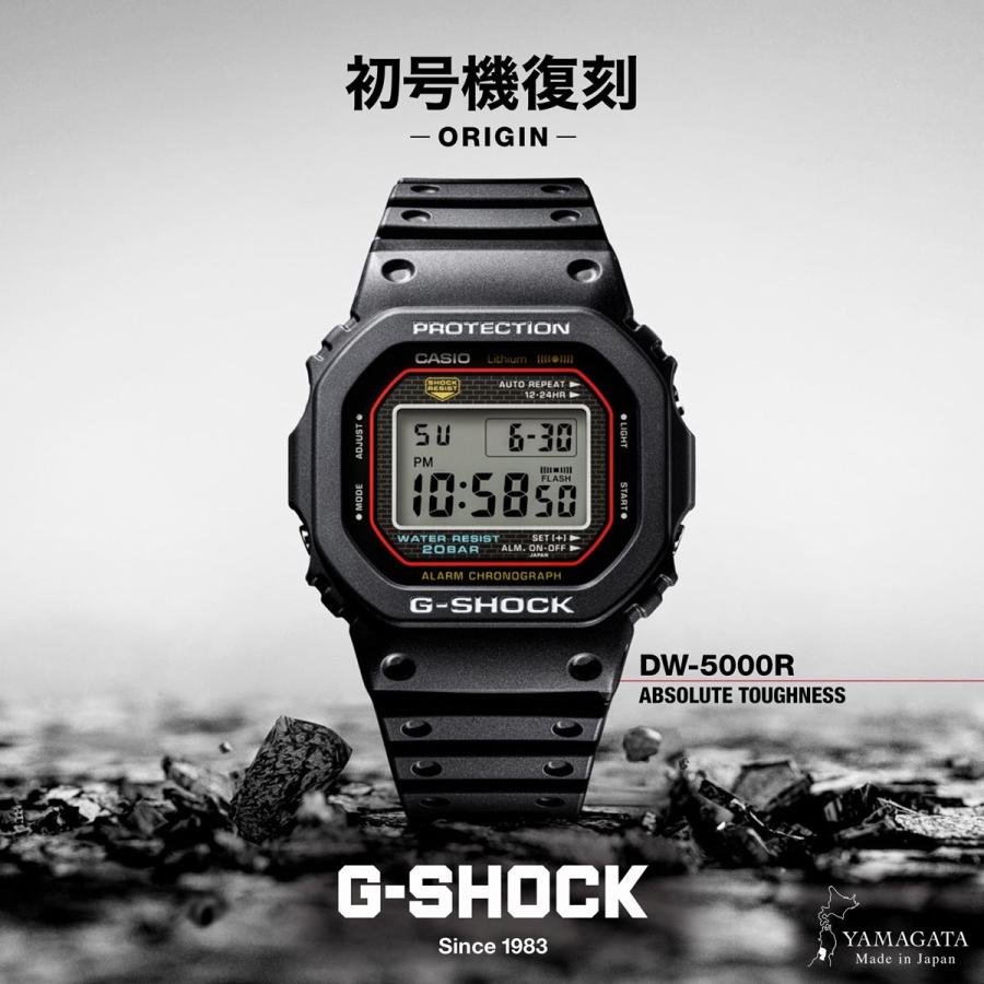 新品未使用 G-SHOCK DW-5000R-1AJF デジタル腕時計 G-SHOCK Gショック デジタル 腕時計 メンズ DW-5000R-1AJF 初代G-SHOCK