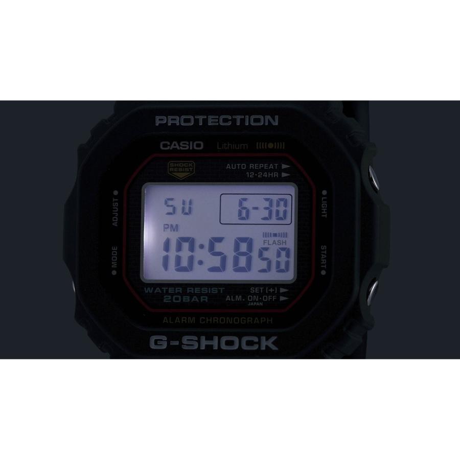 G-SHOCK Gショック デジタル 腕時計 メンズ DW-5000R-1AJF 初代G-SHOCK