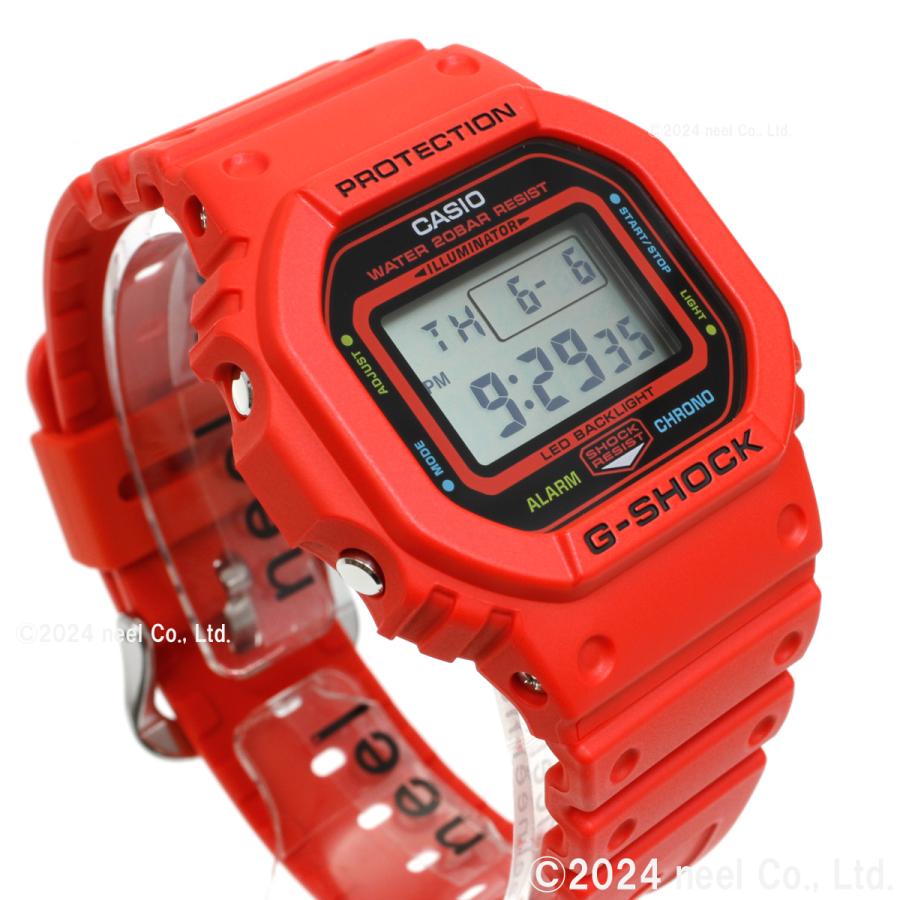 新品未使用　G-SHOCK DW-5600EP-4JF レッド G-SHOCK CASIO DW-5600EP-4 ENERGY PACK レッド 腕時計 : 時計