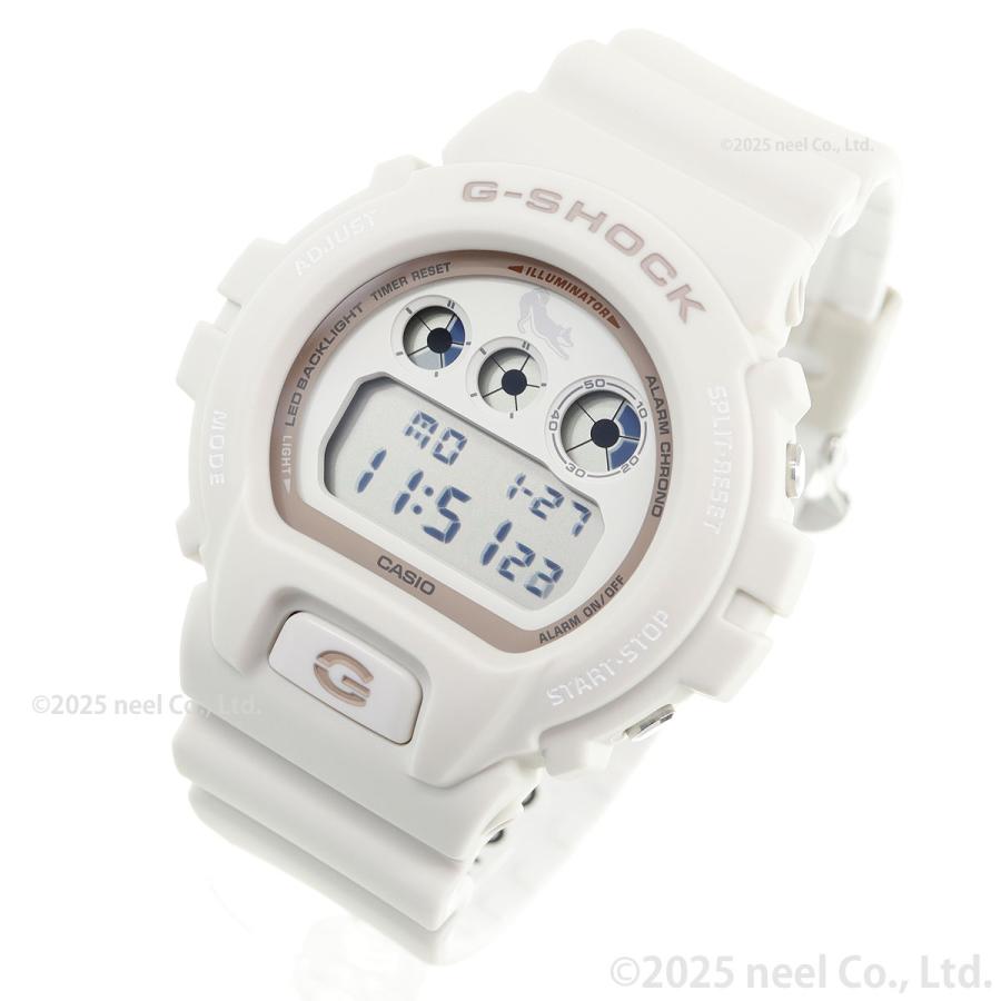 カシオ★G-SHOCK★DW-6900SHB-7JR★『柴犬(しばいぬ)』★白柴 G-SHOCK ジーショック DW-6900SHB-7JR 柴犬デザインモデル 白柴