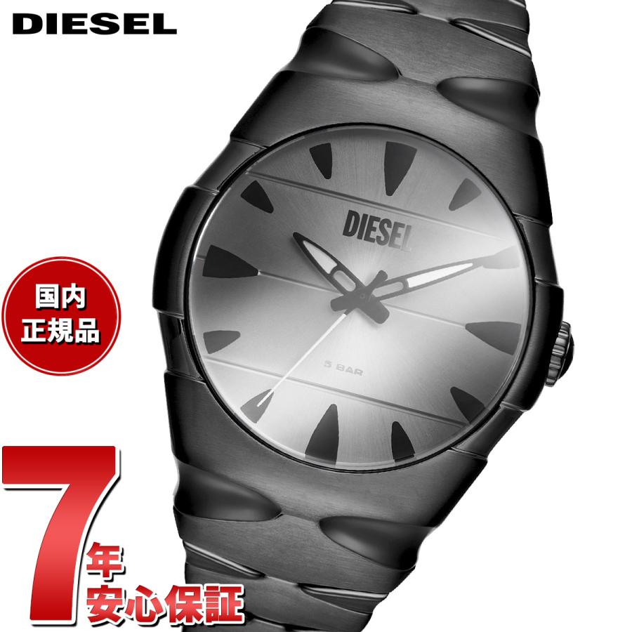 DIESEL（ディーゼル） 腕時計 メンズ D-SRUPTOR 三針 ブラック 