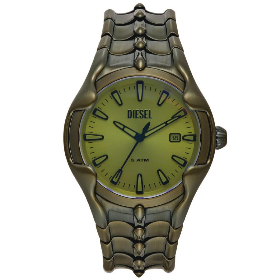ディーゼル DIESEL 腕時計 メンズ VERT 三針デイト グリーン