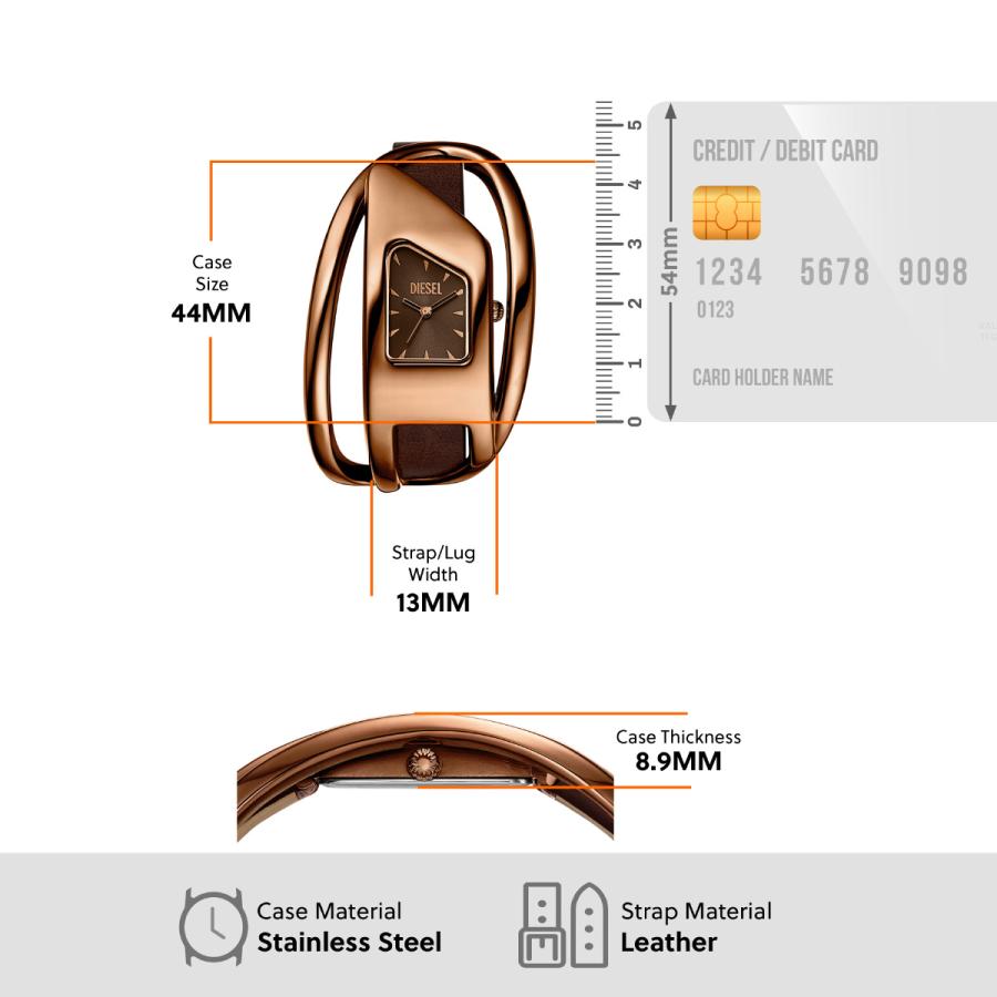DIESEL（ディーゼル） （ノベルティー付き）ディーゼル 腕時計